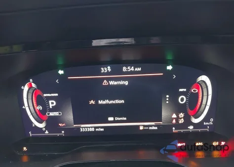 2022 Nissan Pathfinder Platinum 4Wd z USA, uszkodzony, nr VIN 5N1DR3DK4NC210932